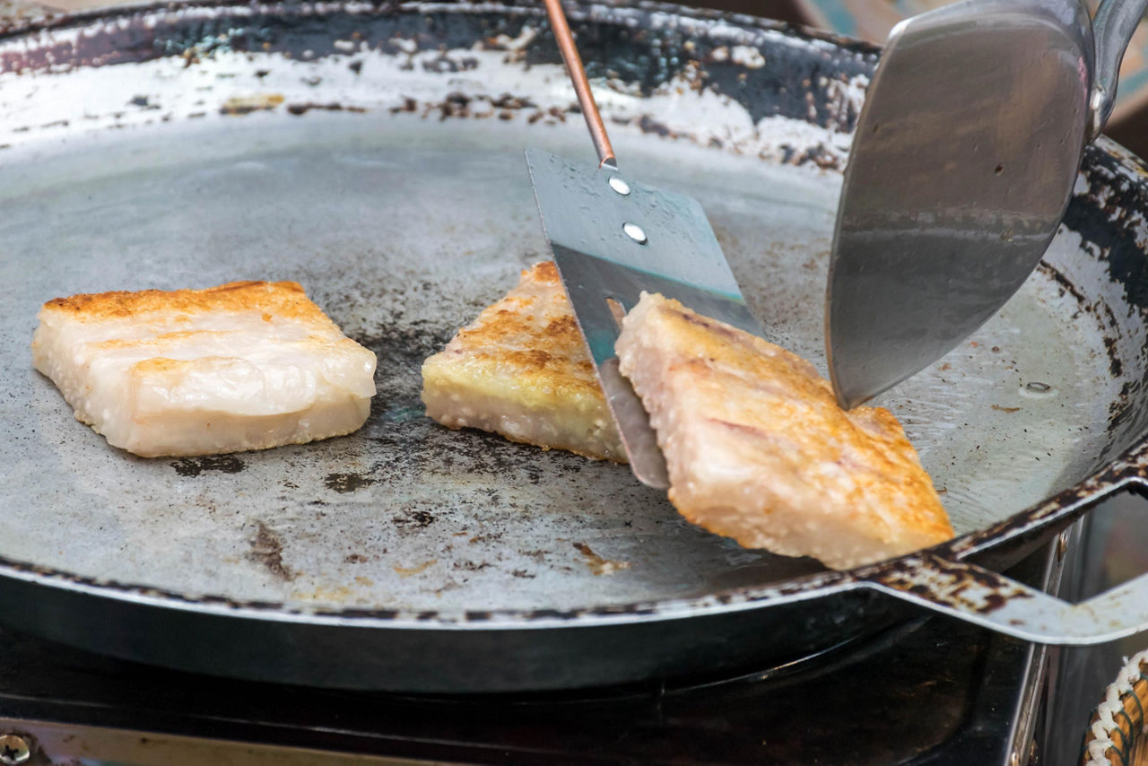 Traditional Fried Pancakes in Port Vila, Vanuatu