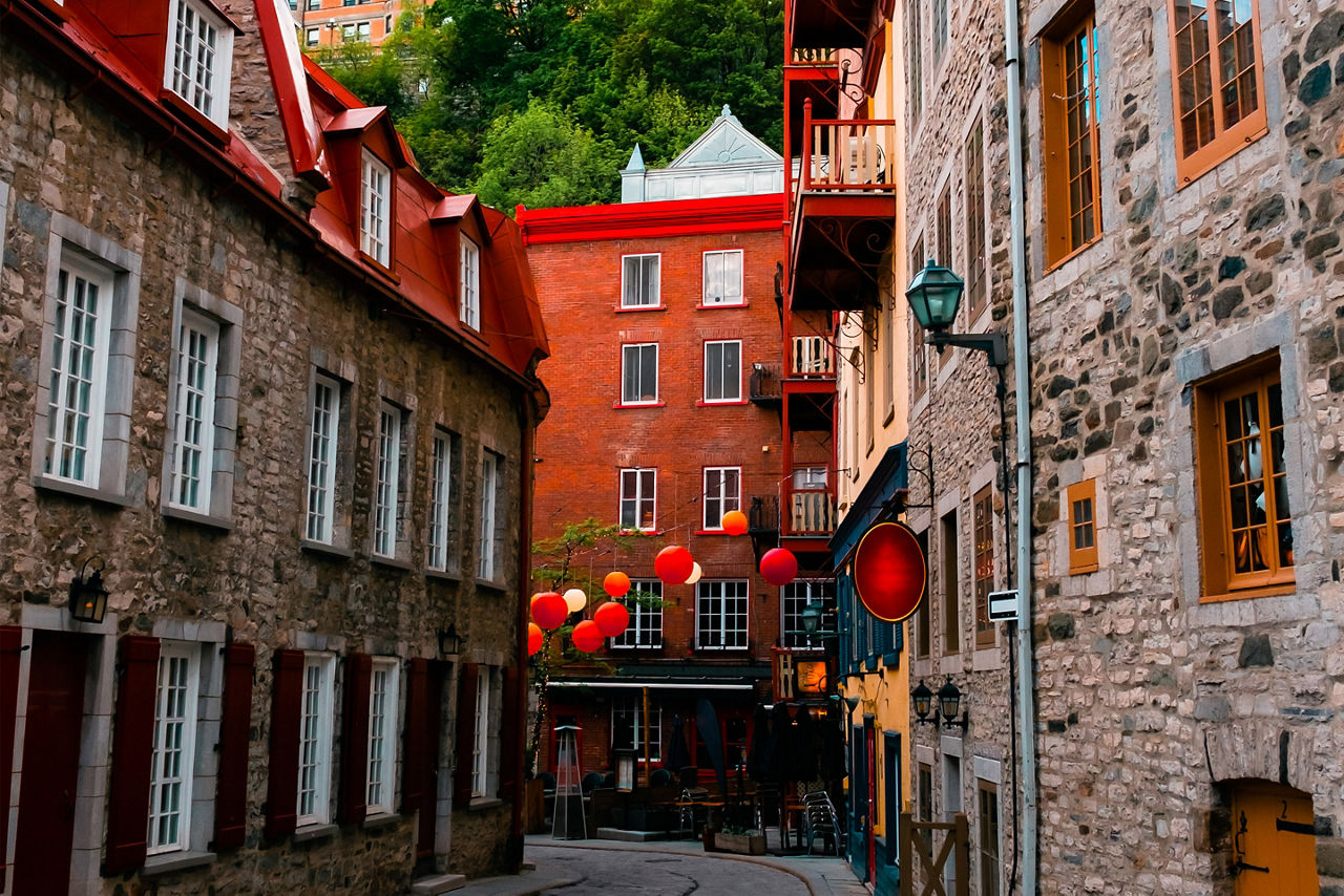 Canada Quebec City Quartier Petit Champlain