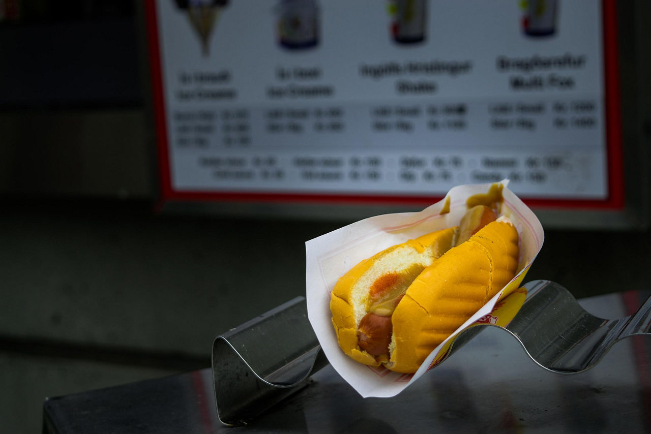 An Icelandic hot dog