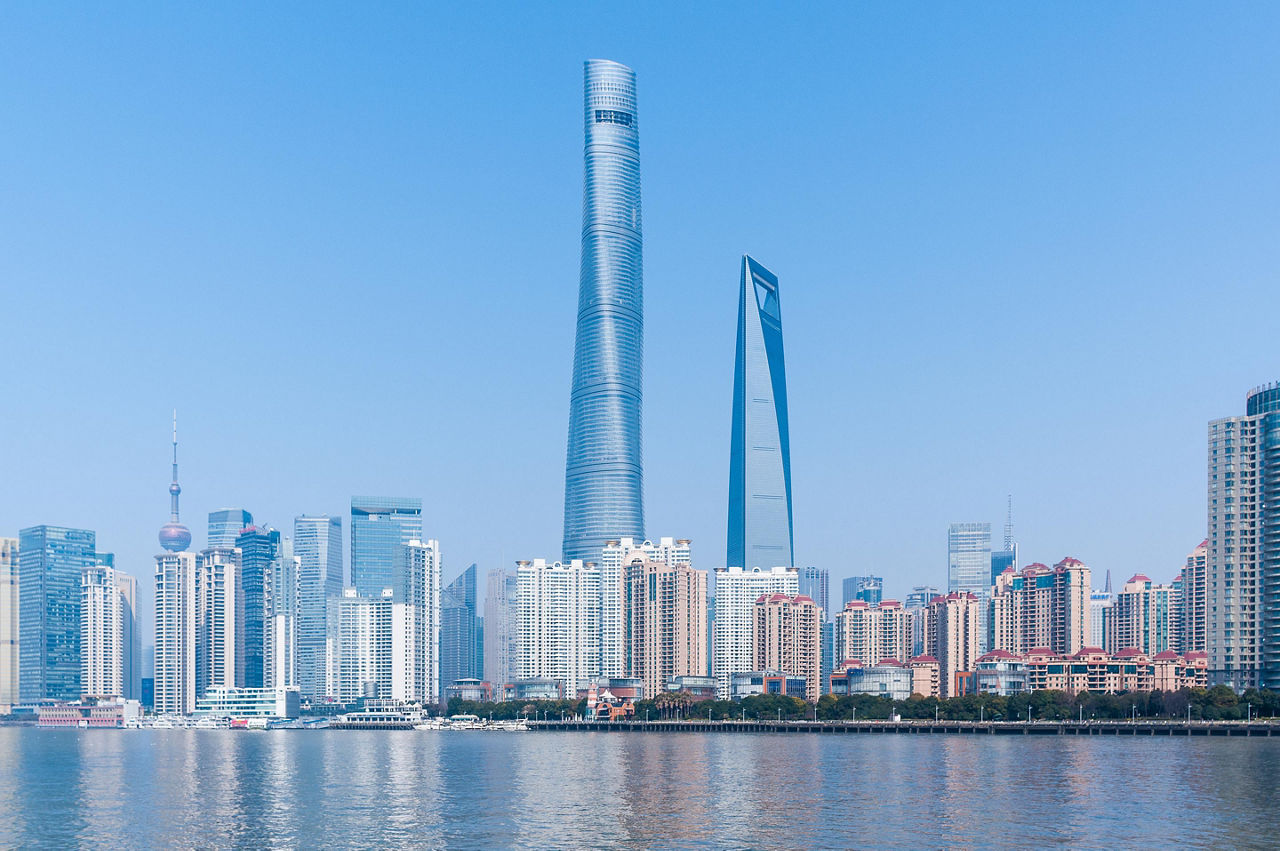 Shanghai Towers and cityscape of Shanghai, China