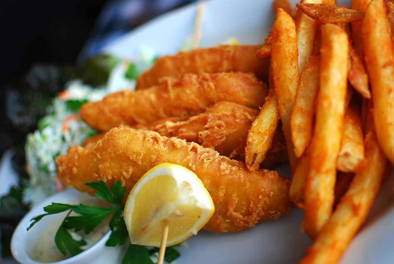 Cuisine Fish and Chips, Sitka, Alaska