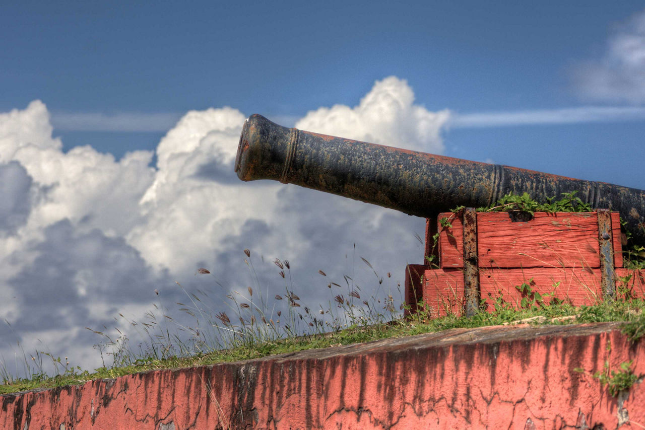 Canon Fort Frederik, St. Croix, U.S. Virgin Islands