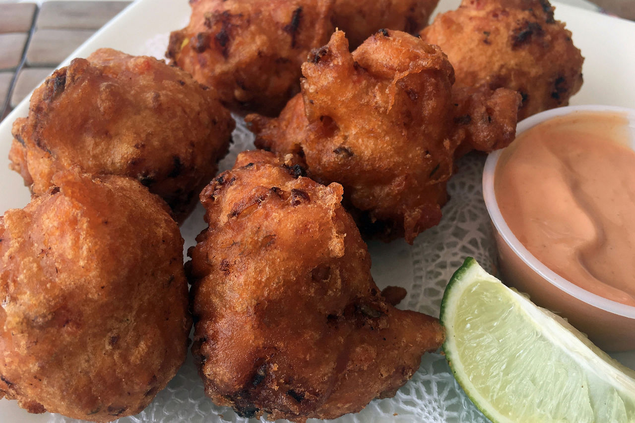 Conch Fritters, St. Croix, U.S. Virgin Islands