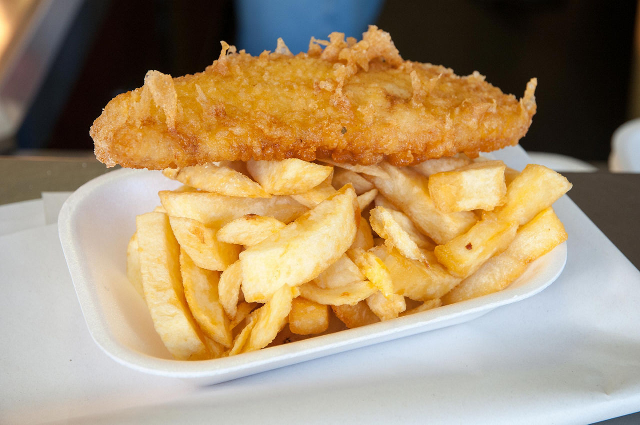 Fish and Chips, St. John's, Antigua