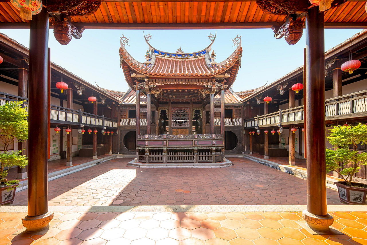 The Hall of Large Flowers in Taiwan, China