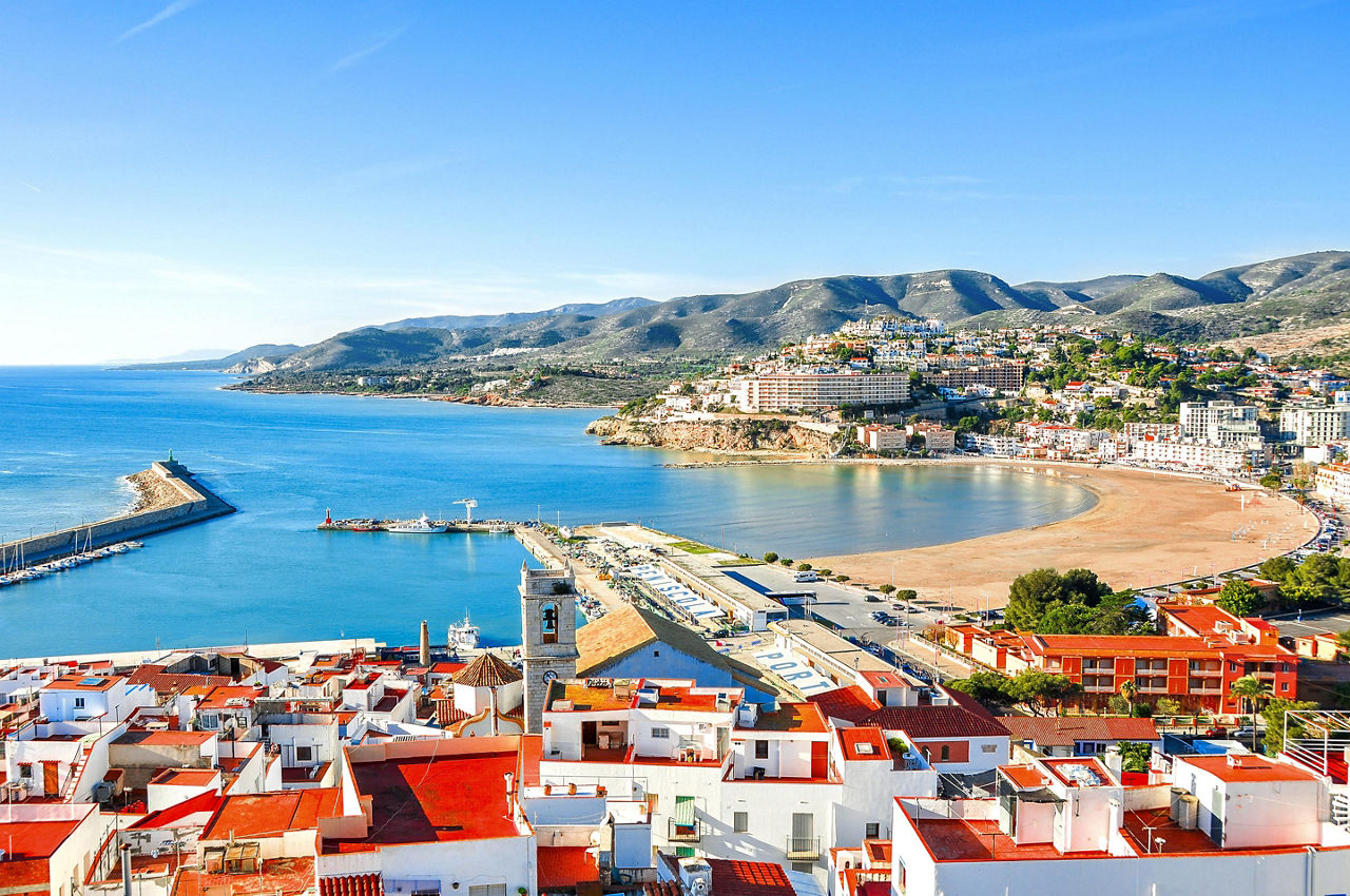 Panoramic view of Valencia, Spain