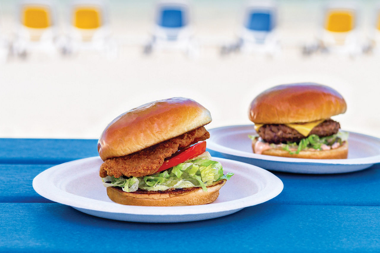 Perfect Day Coco Cay Snack Shack Chicken Sandwich 