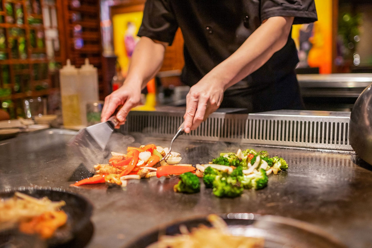 Teppanyaki Hibachi Vegetable Stir Fry