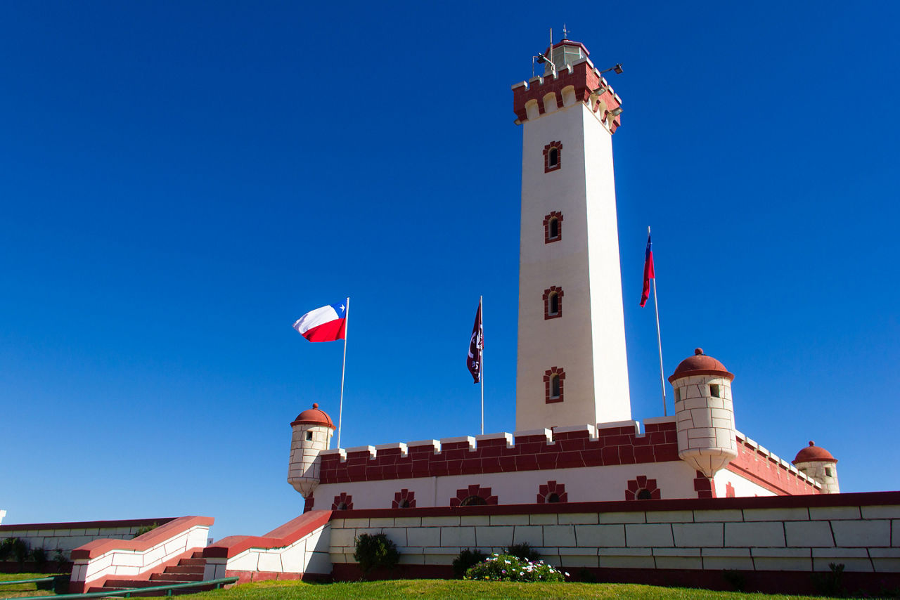 Splendid View of La Serena Lighthouse, Chile