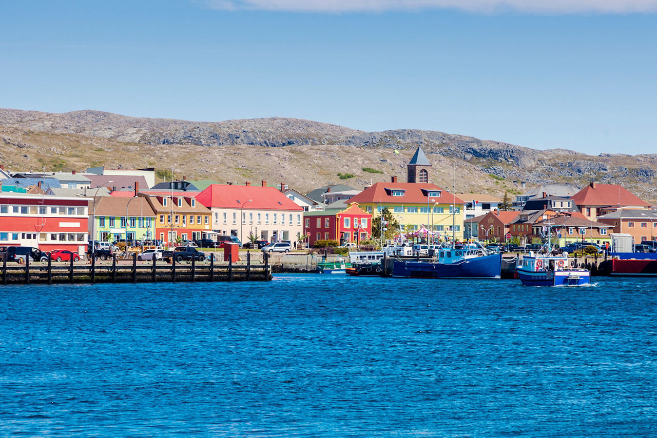 France Saint Pierre Miquelon Harbor Homes