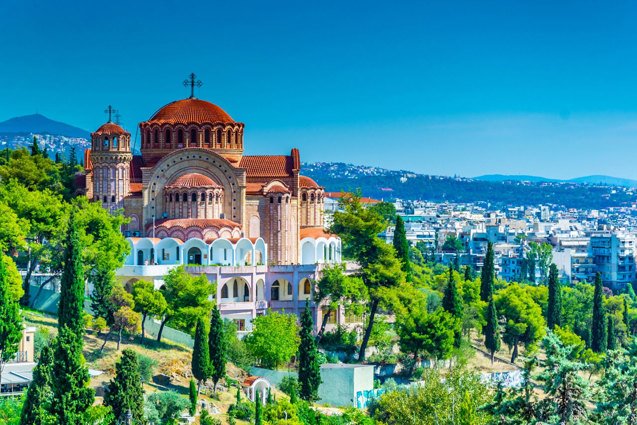 Saint Paul cathedral in Thessaloniki, Greece