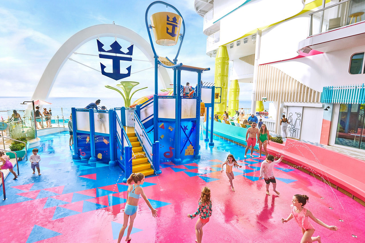 Kids Playing at Splashaway 